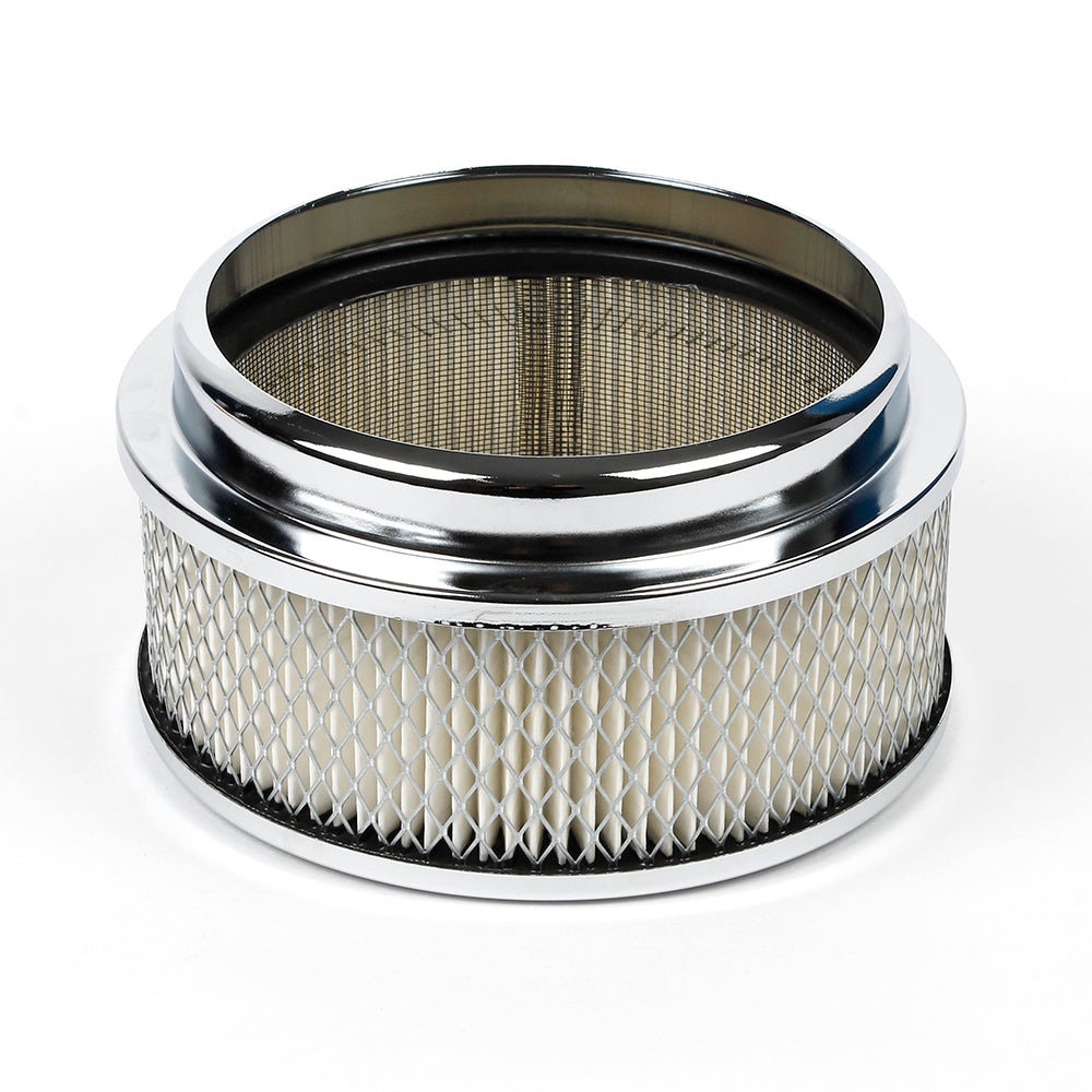 6" x 2" Air Cleaner - Chrome