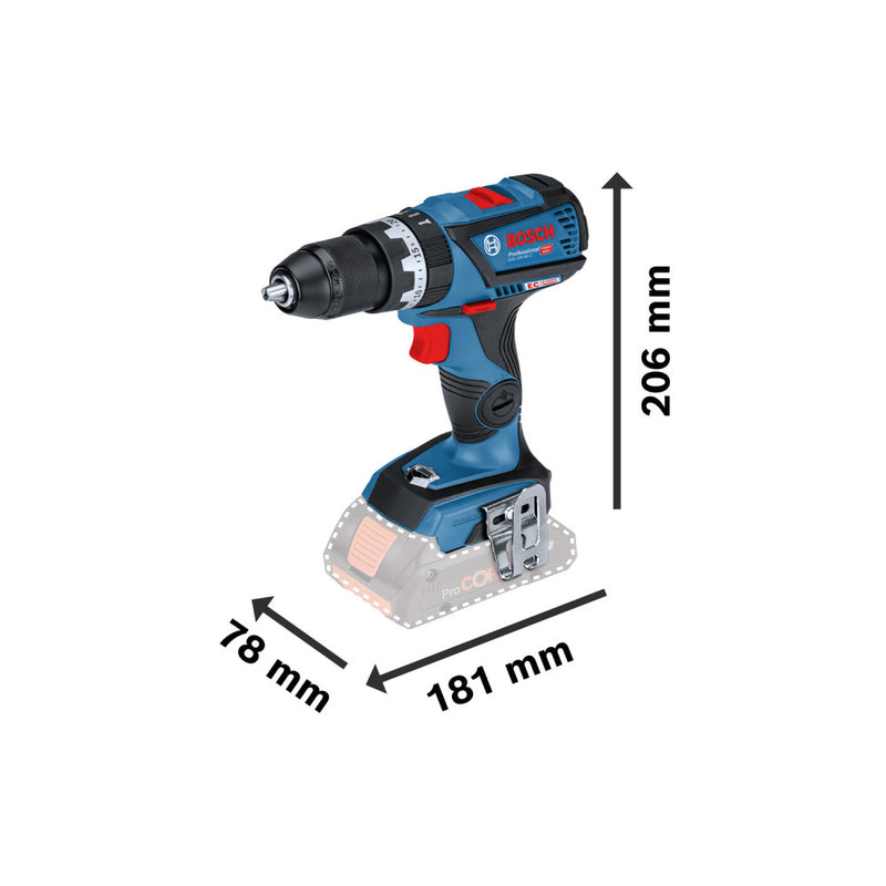 BOSCH 18V Brushless Impact Driver GSB 18V-60 Bare Tool 0615990J9U