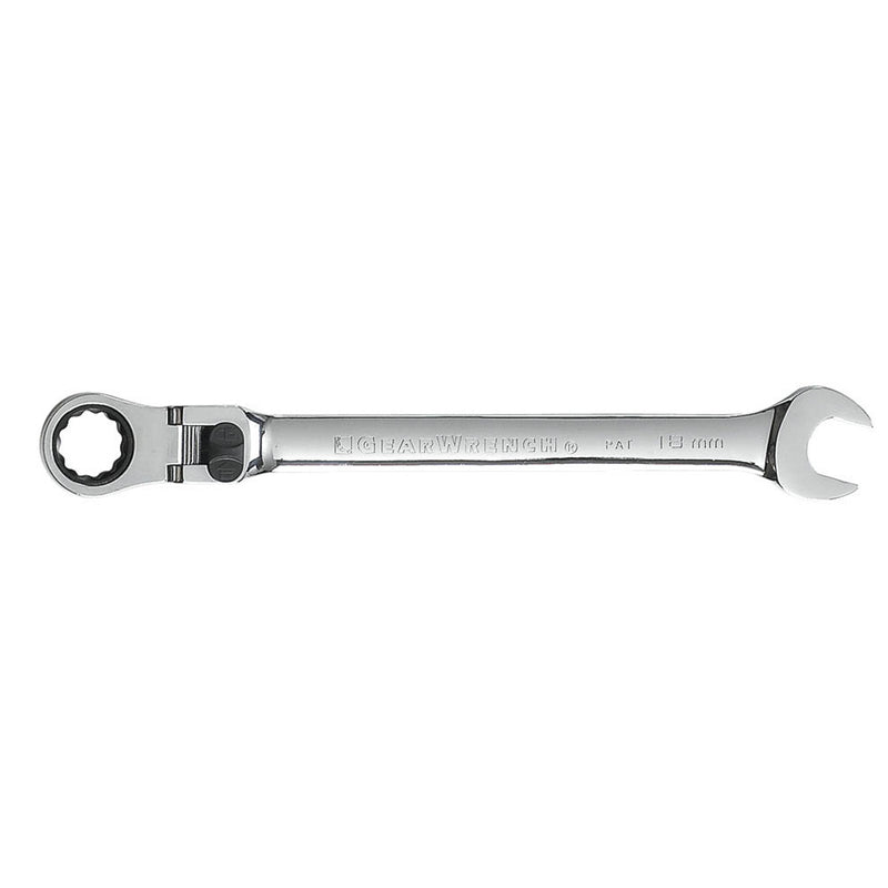 GearWrench Wrench Combination Ratcheting Flex MET 18mm