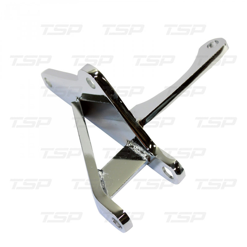 TSP ALTERNATOR BRACKET (Chev Big Block) Short Water Pump Left Hand Side - Chrome