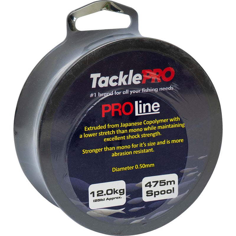 TacklePro ProLine 12.0kg/25lb - 475m Spool