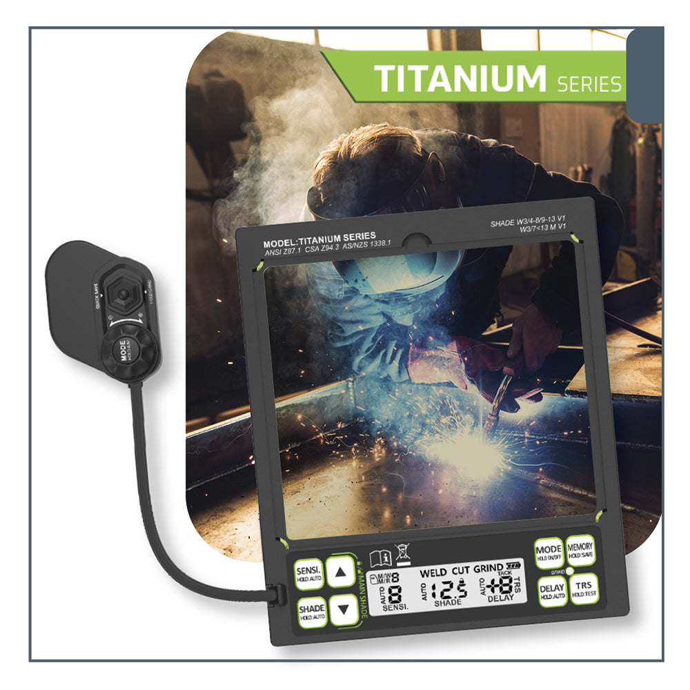 Weldsafe Titanium Carbon Fibre Welding Helmet