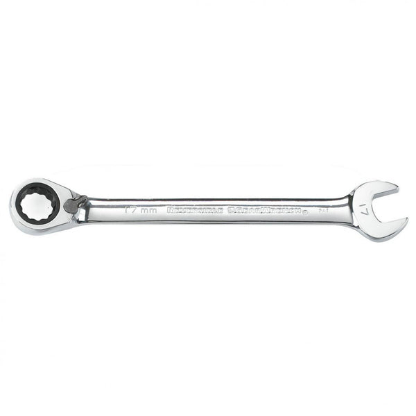 GearWrench Wrench Combination Ratcheting Reversible SAE 1/2"