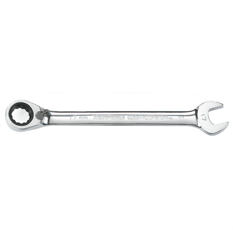 GearWrench Wrench Combination Ratcheting Reversible SAE 7/16"