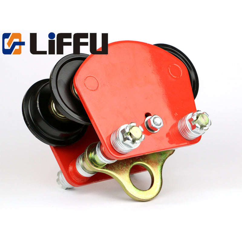 Liffu Plain I-Beam Trolley For Electric Hoist 1200Kg