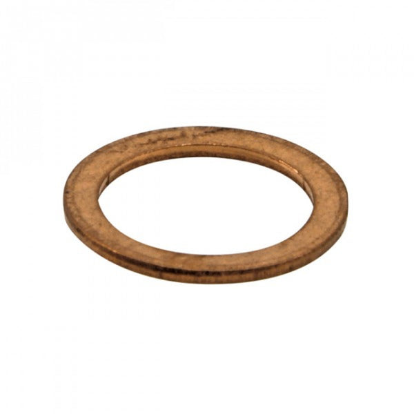 M8 x 12mm x 1.00mm Copper Ring Washer - 100Pk
