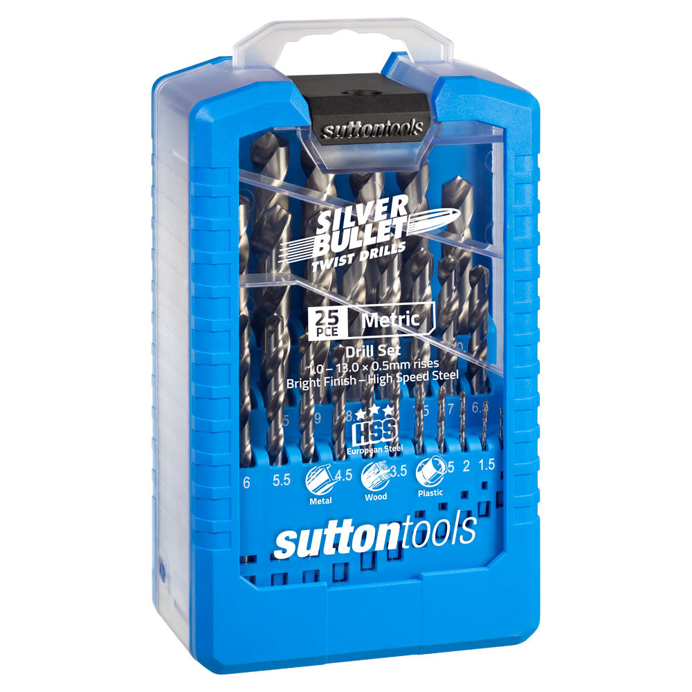 1-13x0.5mm Steps Bright Drill Set
