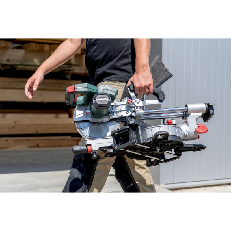 METABO 18V BRUSHLESS 216mm SLIDING COMPOUND MITRE SAW - BARE TOOL