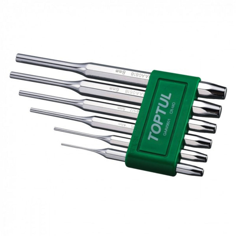 Toptul Pin Punch Set 6 Pieces