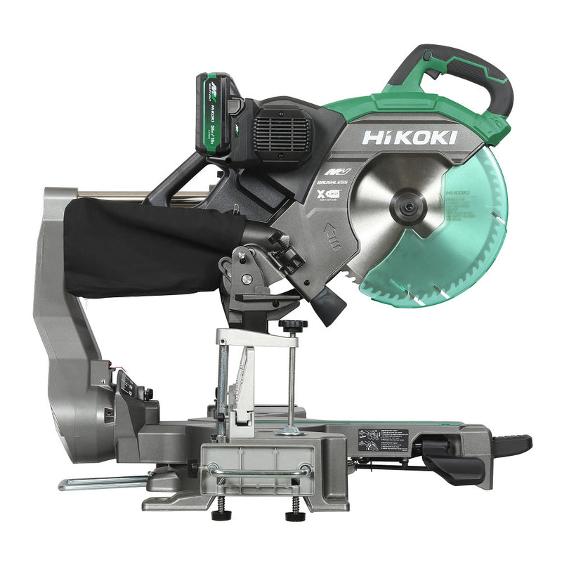 HiKOKI 36V 305mm Slide Compound Mitre Saw Kit - C3612DRA(GRZ)