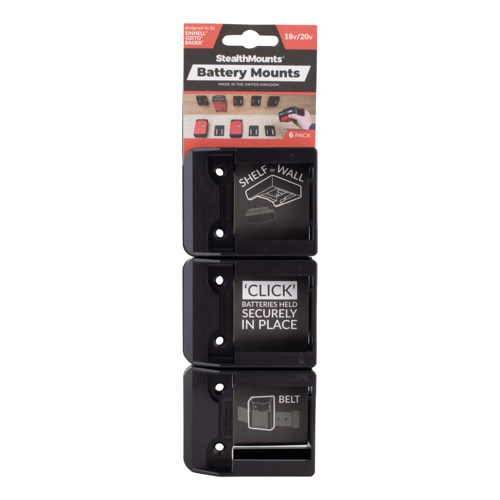 Battery Mount For Ozito / Einhell 18v