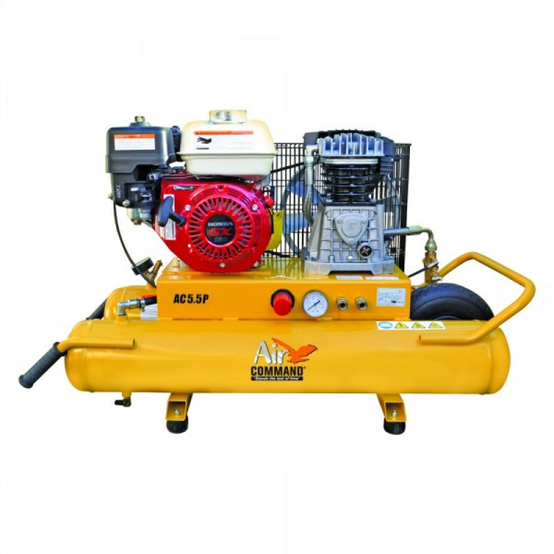 Air Compressor 30L Twin Tank Honda GX160