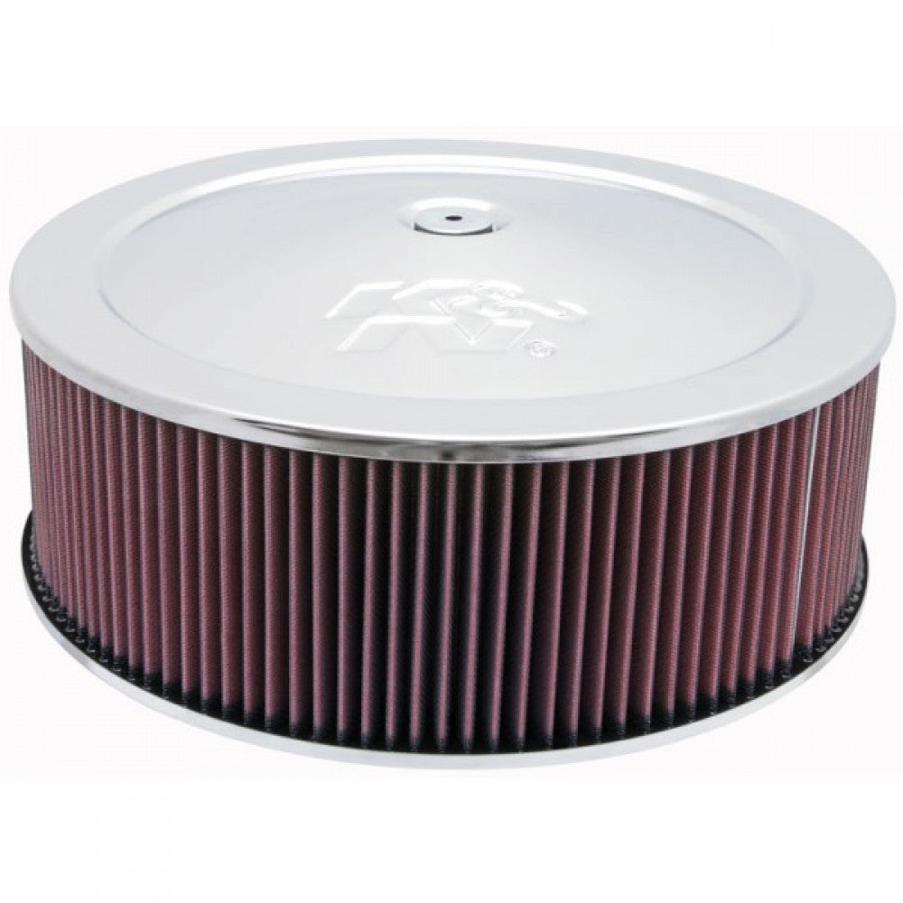 K&N Chrome Air Cleaner 14X5" #60-1300