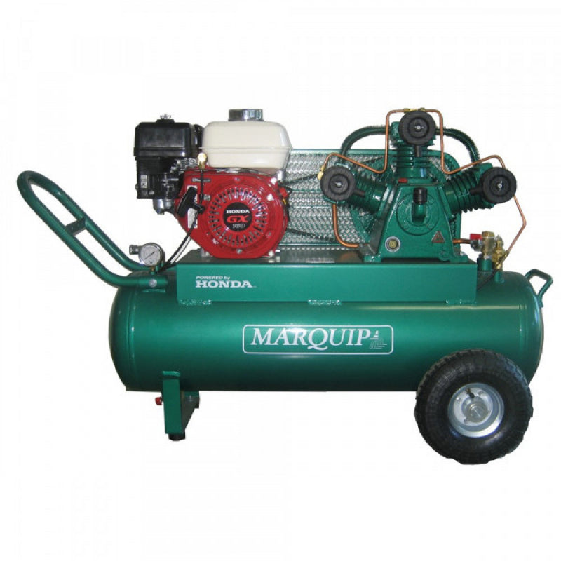 Marquip Air Compressor 20RFP-AG Petrol 5.5HP 70L Belt Drive