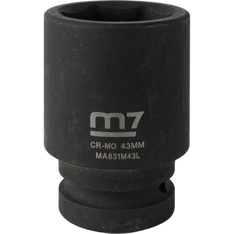 M7 Deep Impact Socket 1in Dr. 43mm