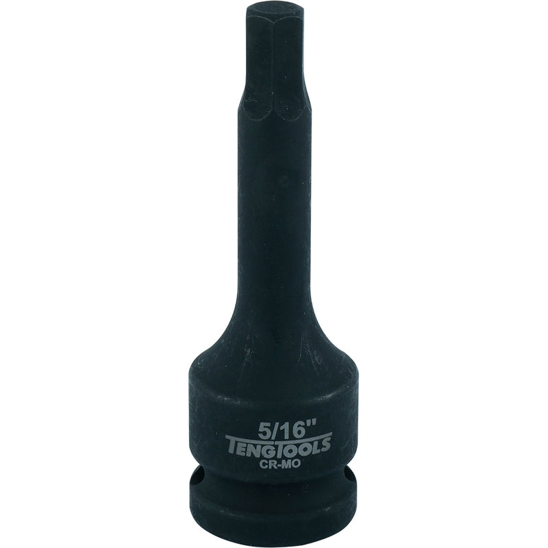 Teng 1/2in Dr. Hex Bit Impact Socket 5/16