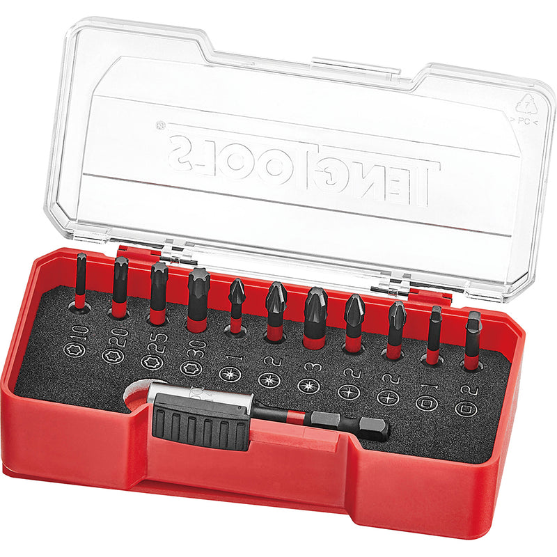 Teng 12pc Impact Bits Set Construction (PZ-PH-PH2G-TX-ROB)