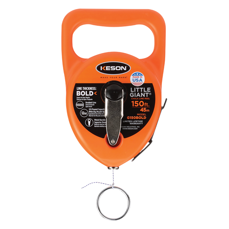 KESON 45m Bold String Chalk Line Reel