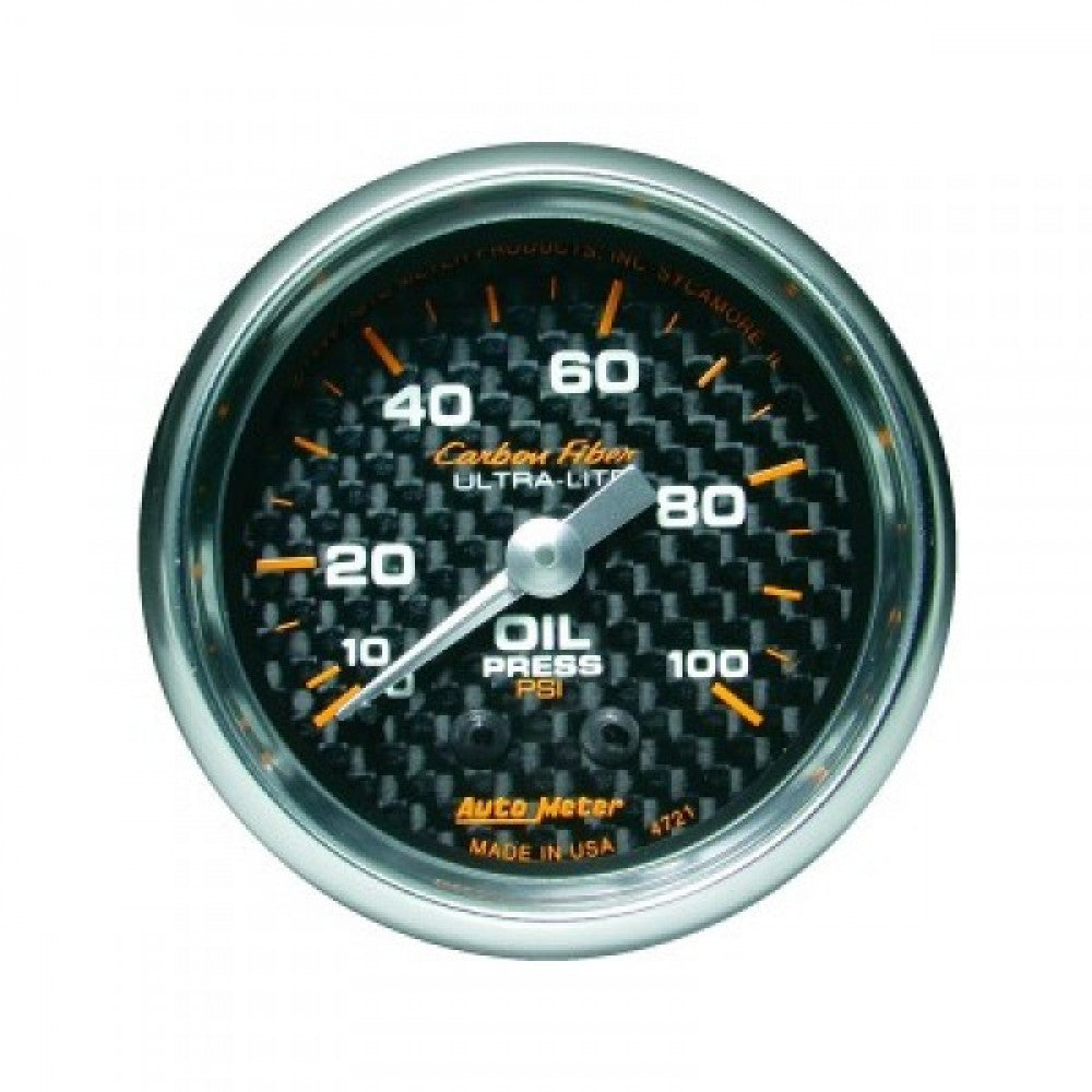 AM Carbon Oil Pres 0-100 Psi 2 1/16 Mech