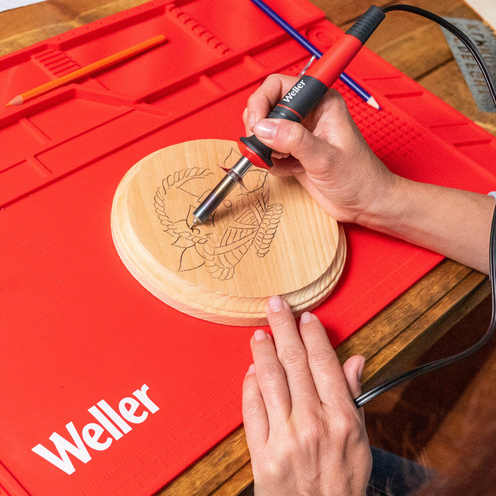 Weller 25W 15 Piece Woodburning Kit