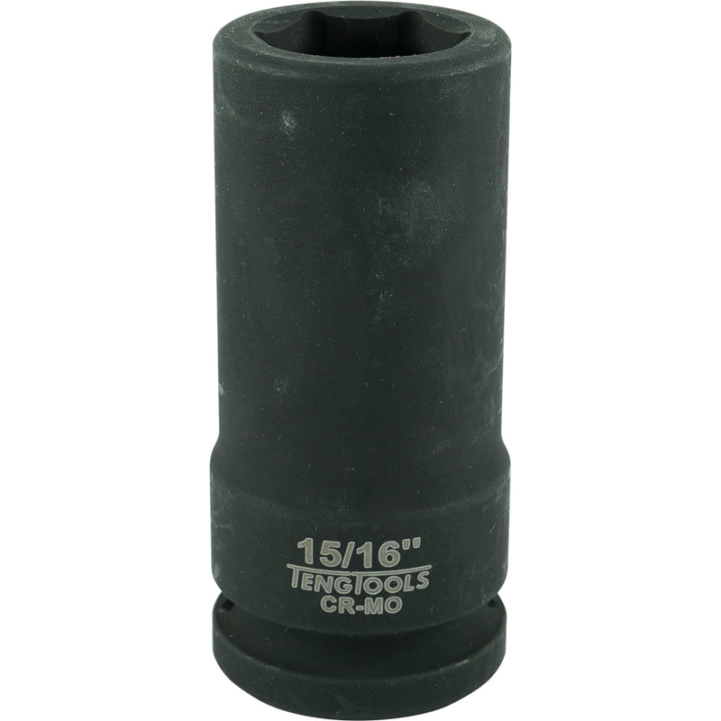 Teng 3/4in Dr. Deep Impact Socket 15/16in