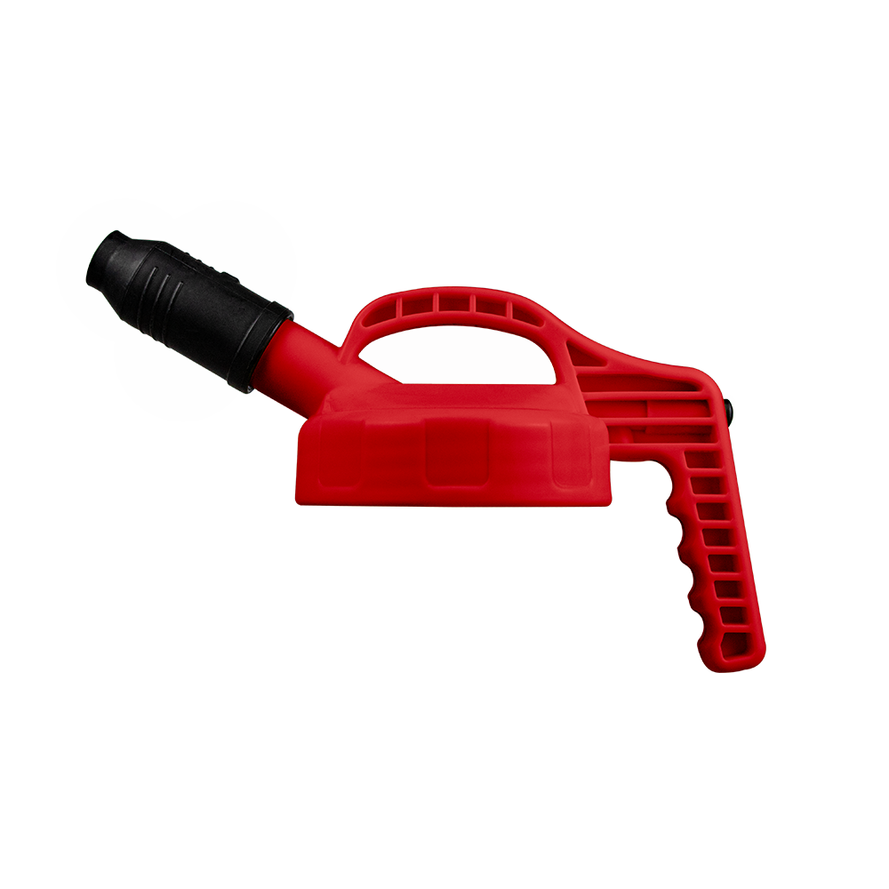 Lubemate Oil Can Stout Spout Lid - Red