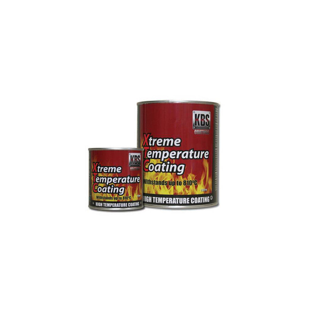 Kbs Xtc Xtreme Temp Coating Aluminium 1 Litre