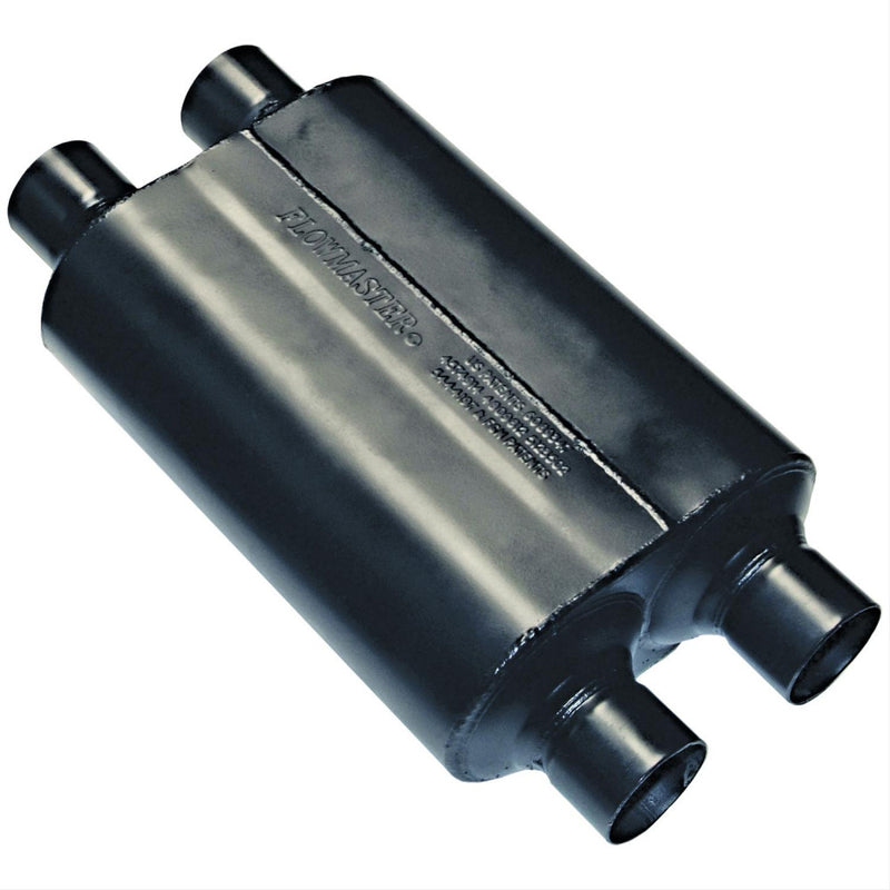 Flowmaster Super 40 Muffler – 2.5" Dual  – Aggressive Sound