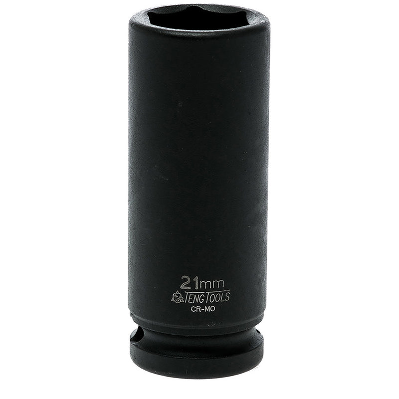 Teng 1/2in Dr. Deep Impact Socket 21mm Din