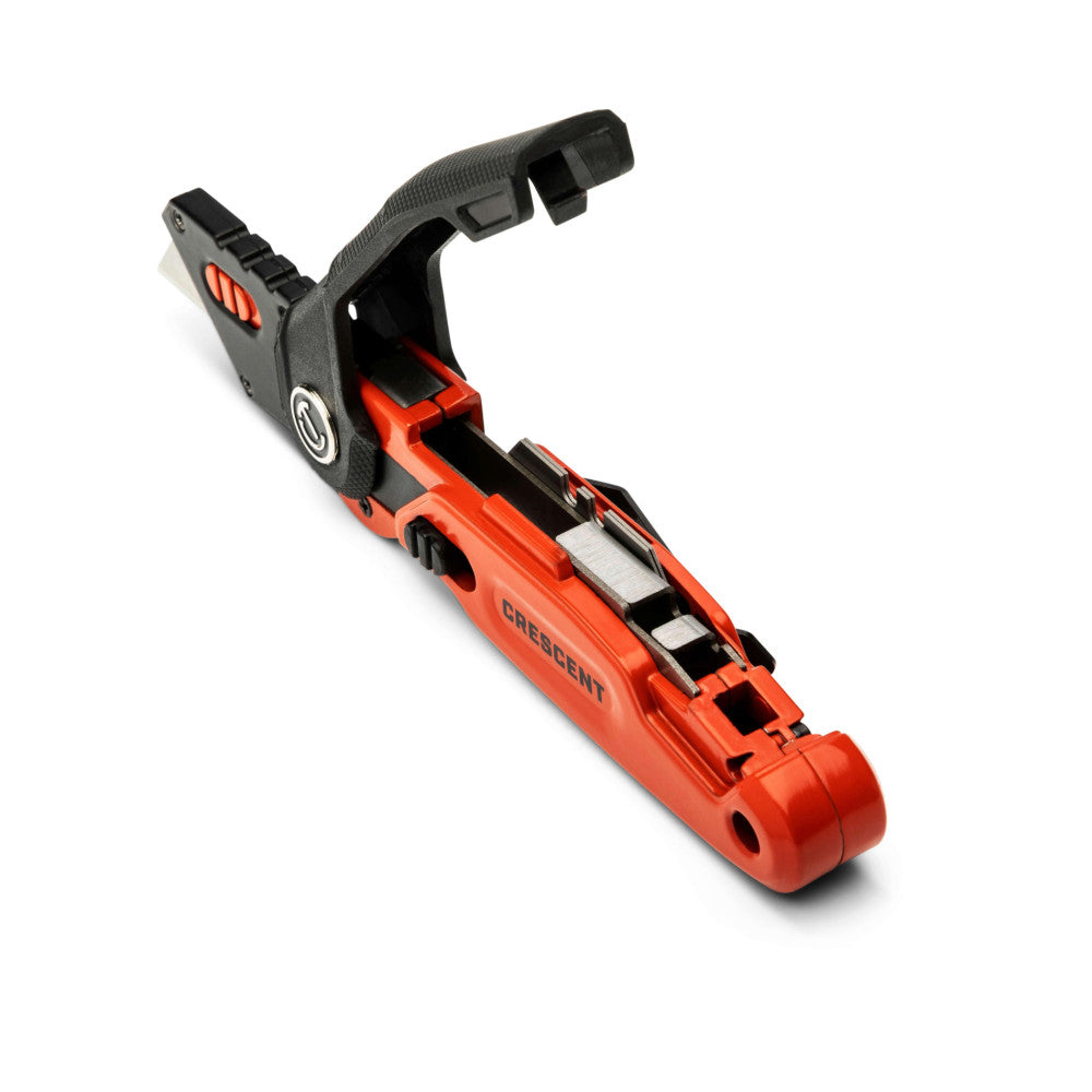 Crescent Folding Utility Knife W/ Blade Storage