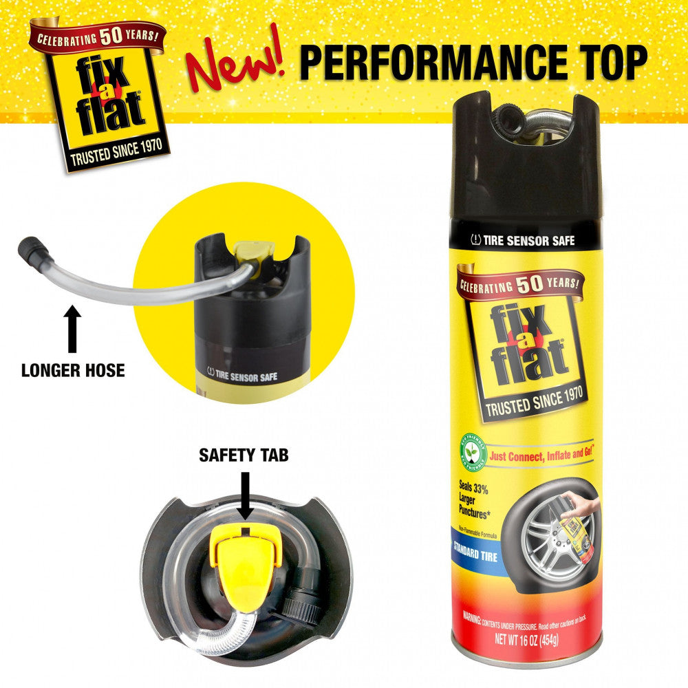 Fix-A-Flat Tire Repair Inflator With Hose 20Oz #60430