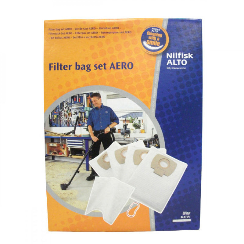Filter Vacuum Bags For Nilfisk Aero (Cloth)