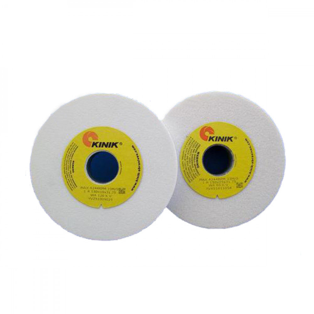180x13x31.75mm WA60K8V1A White Grinding Wheel For HSS