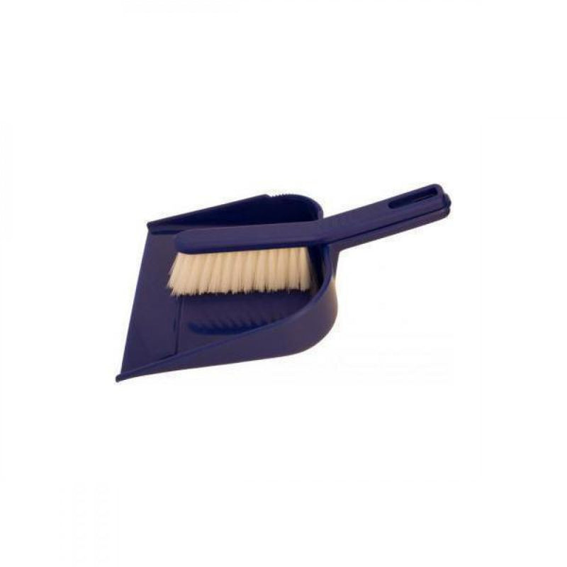 Brush & Pan Set Plastic 180mm Long