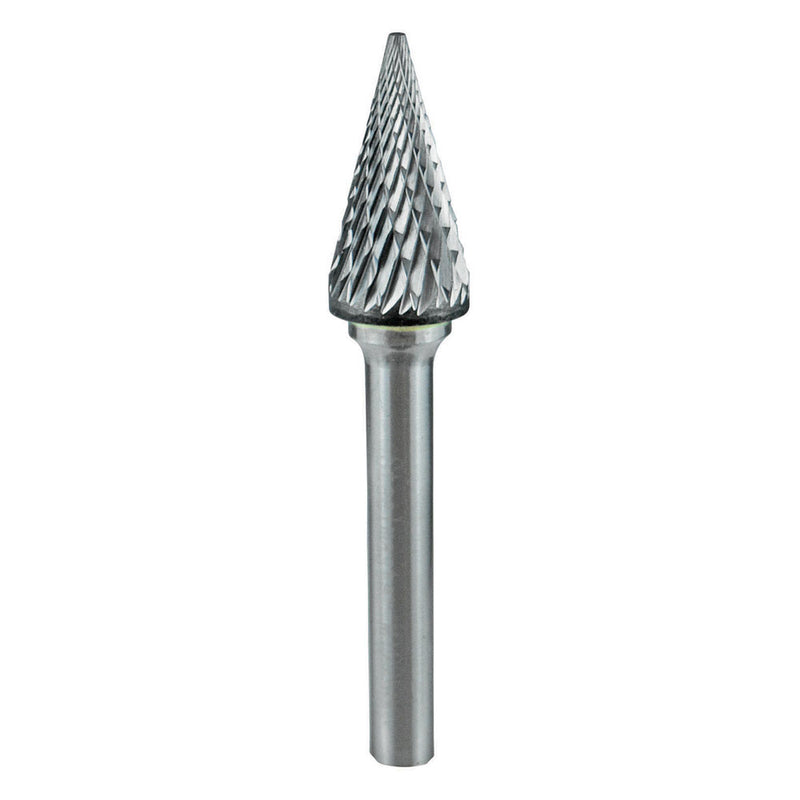 Holemaker Carbide Burr 1/4 x 3/4inch Cone Shape DC