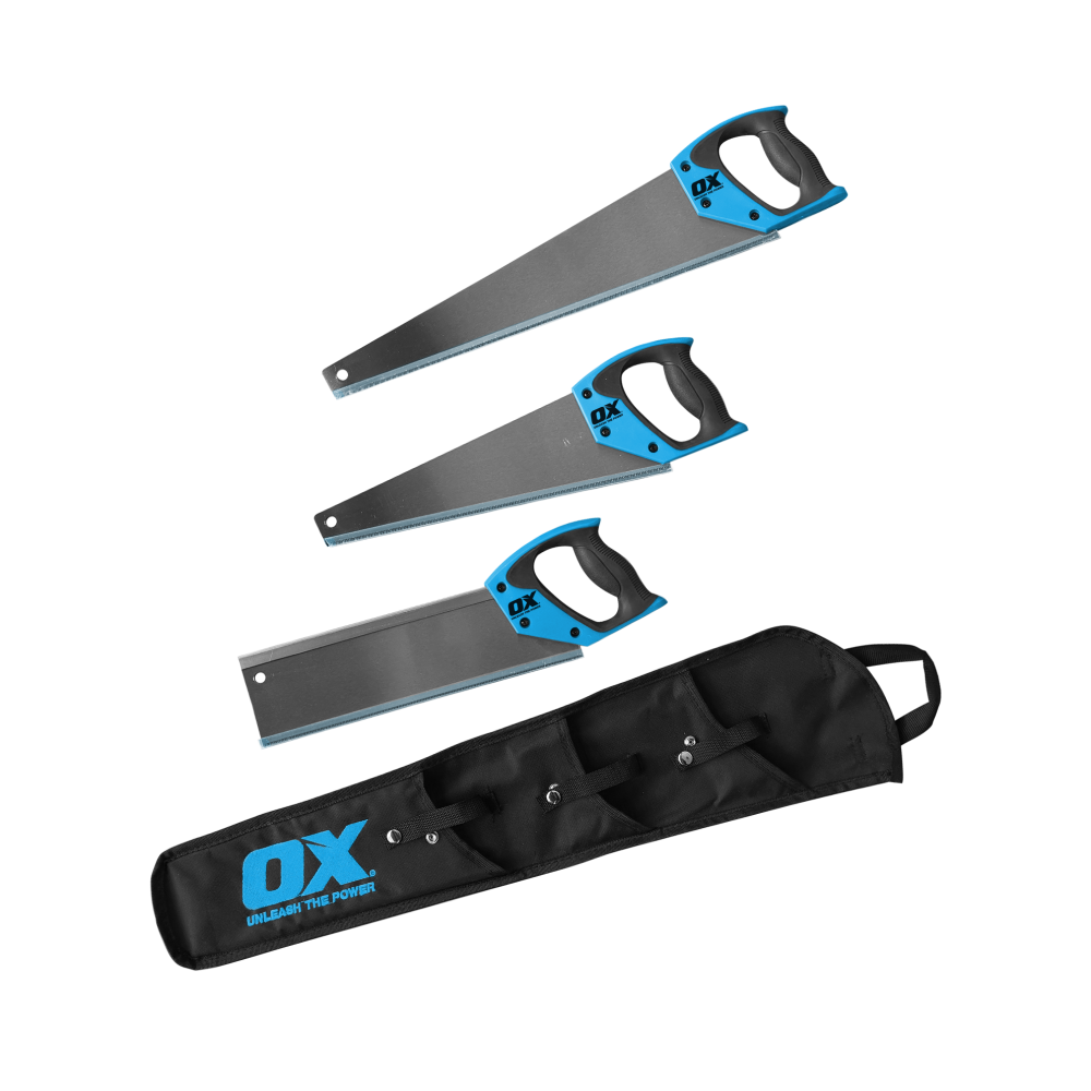 OX Three Piece Handsaw Kit
