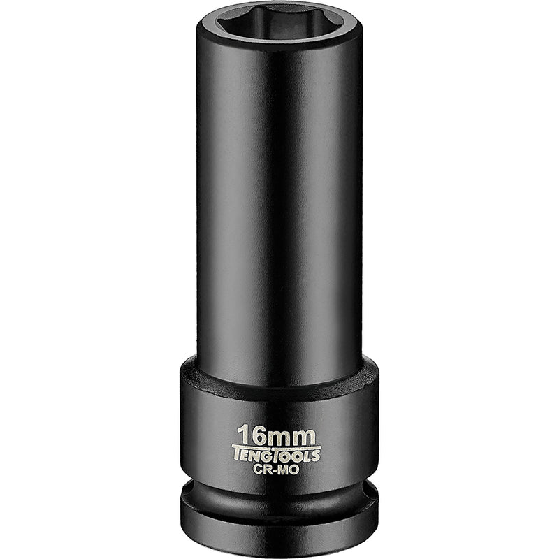 Teng 1/2in Dr. Deep Impact Socket 16mm Din