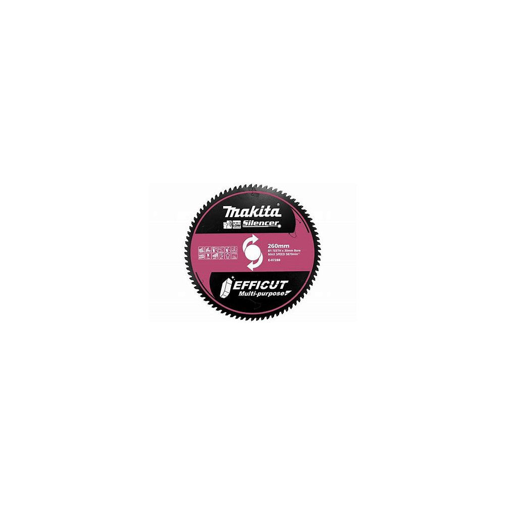 Makita Efficut Saw Blade Multi 260mmx81T