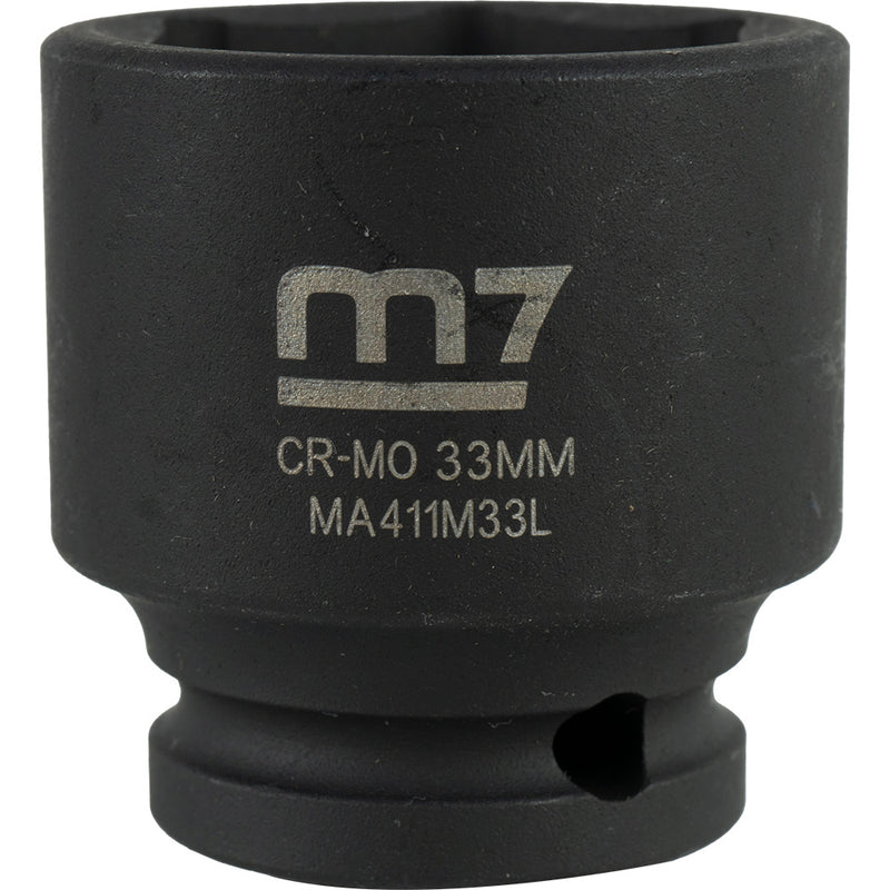 M7 Impact Socket 1/2in Dr. 33mm