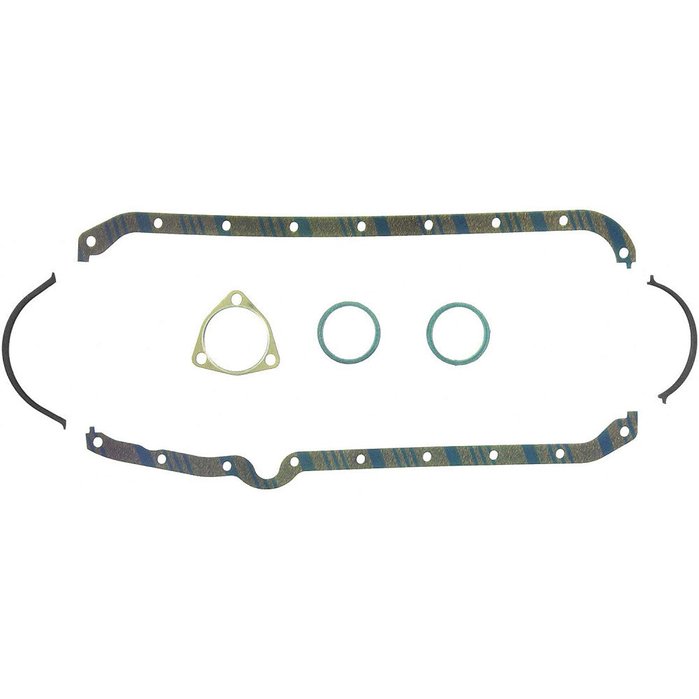 Fel-Pro Sump/Oil Pan Gasket (Chev SB) - Upto 1980 - W/F Seal 80 Set #OS5197C4