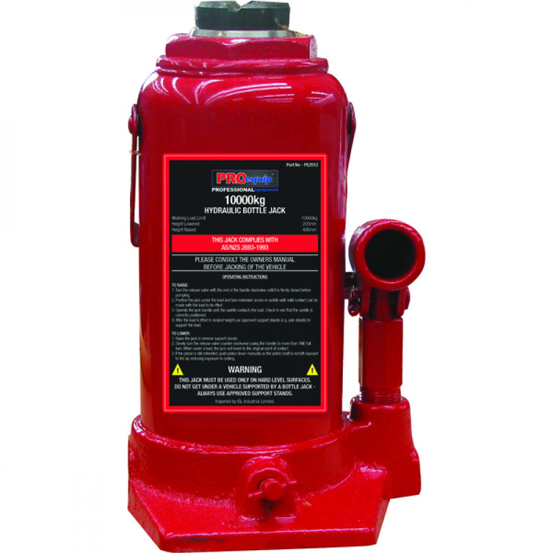 Proequip 10000Kg Standard Bottle Jack