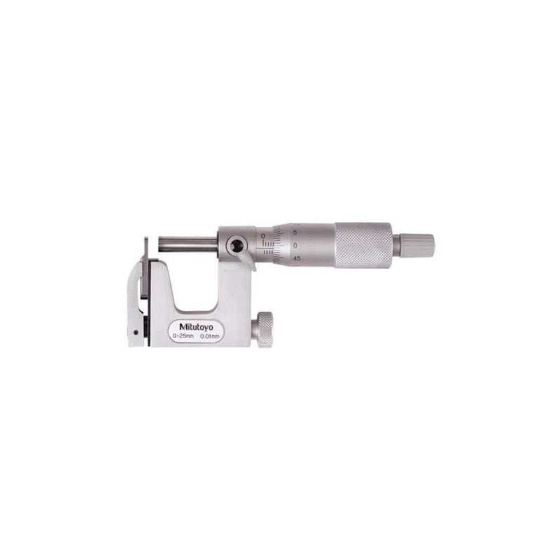 117-101 Mitutoyo Universal Interchangeable Anvil Micrometer 0-25mm
