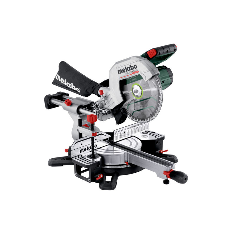 Metabo 18V Brushless 254mm Sliding Compund Mitre Saw With Single Bevel