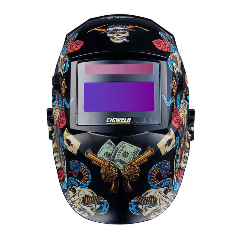 Cigweld WH Arcmaster 649 Auto Welding Helmet - Payday - WHAM1649