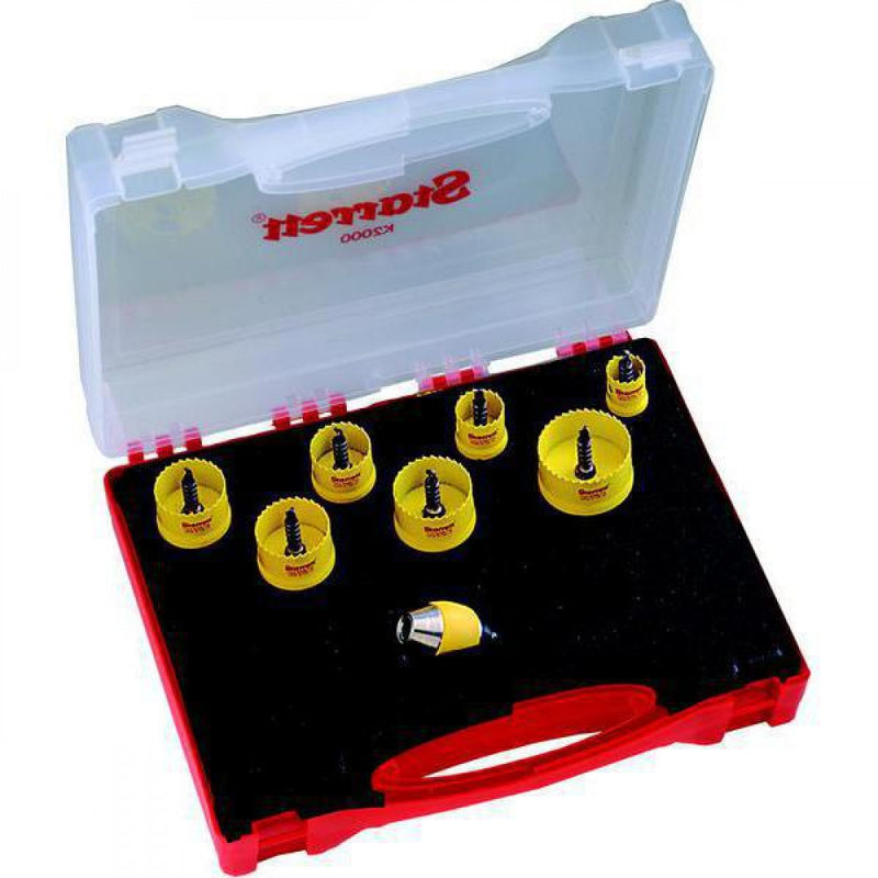 Starrett 16-38mm Thinwall Holesaw Kit 7 Piece