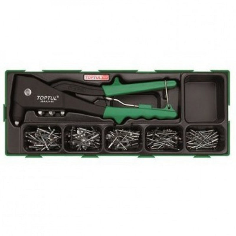 Toptul Hand Riveter Set 151 Pieces