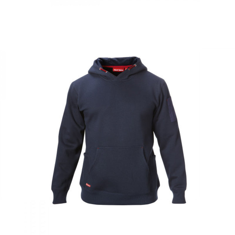 Hard Yakka Plain Fleece Hoodie Navy