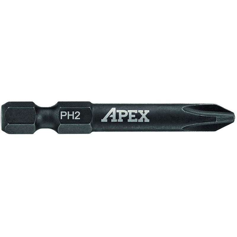 APEX Industrial 2" Phillips Power Drive PH2 - 5 Pack