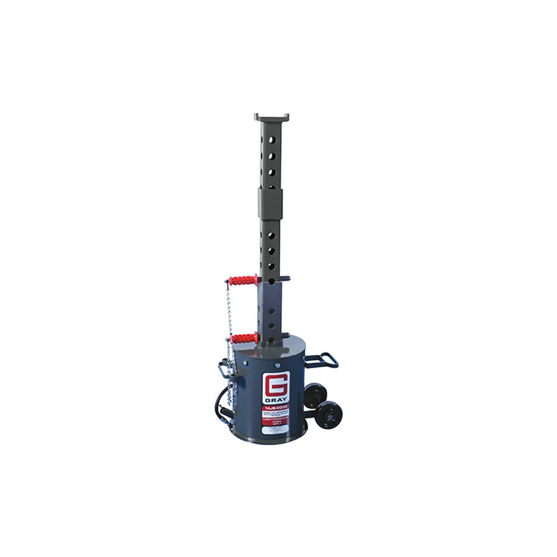 Gray 9 Metric Tonne Truck Air Jack Stand