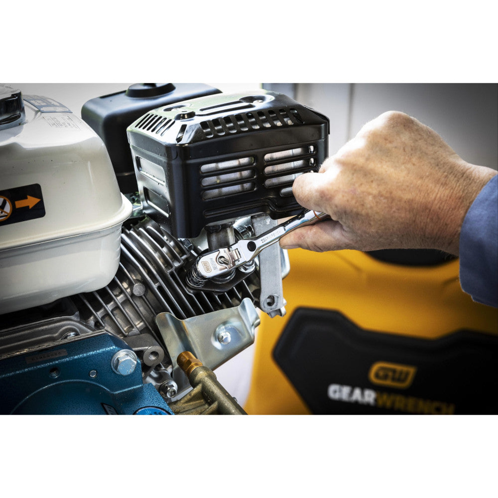 GEARWRENCH 7in. 1/4in. Drive 120XP Locking Flex Head Ratchet